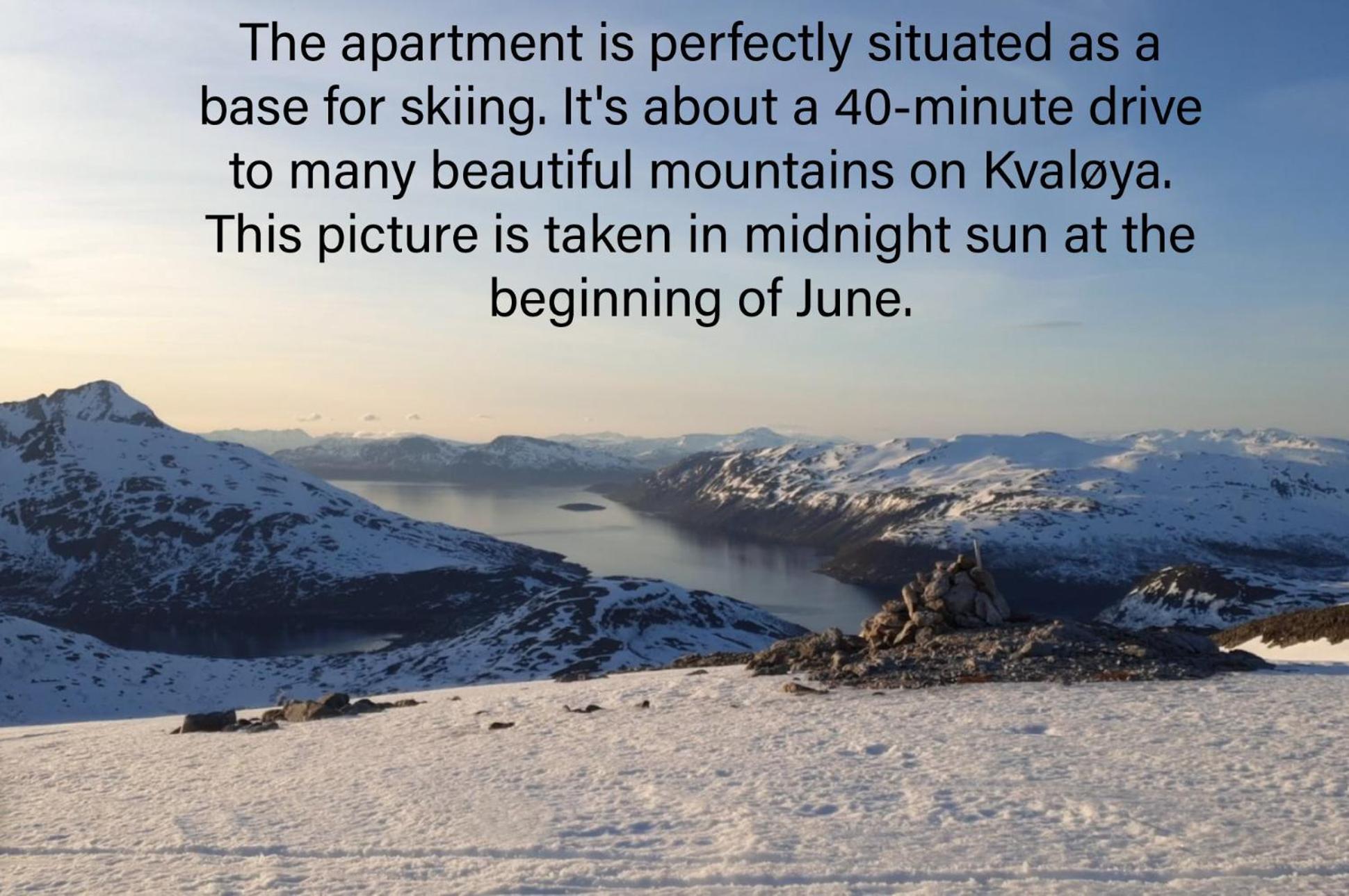 Tromsdalen Aurora Apartments ทรอมโซ ภายนอก รูปภาพ